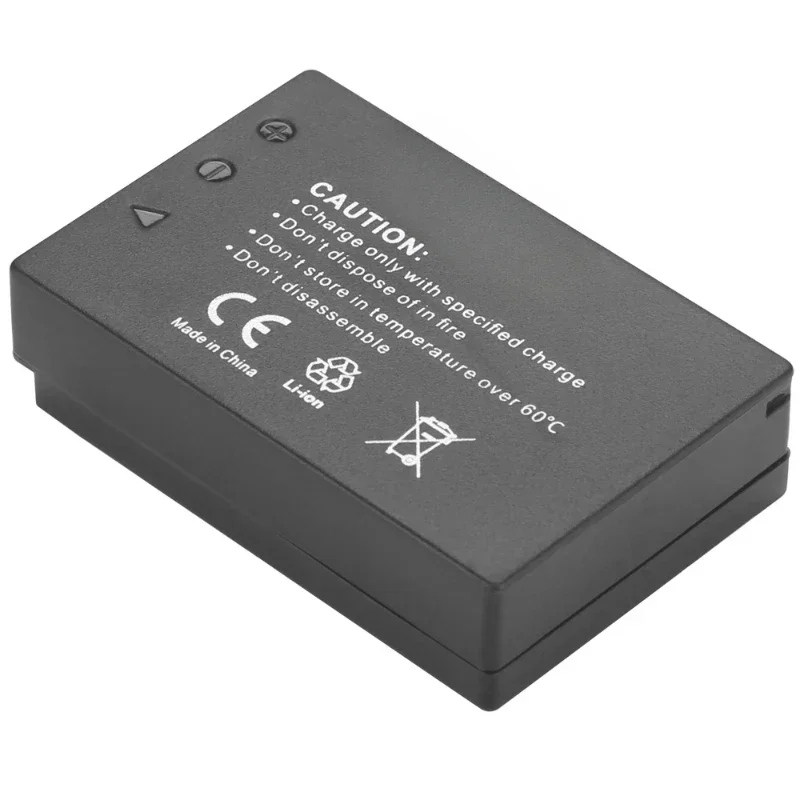 For Canon EOS M50 EOS M100 100D Kiss X7 Rebel SL1 LP-E12 Li-ion Battery