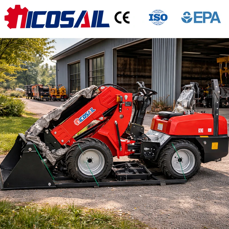 

Mini Telescopic Loader for Farm CE Certified Compact Telehandler Agricultural Construction Equipment with Deposit