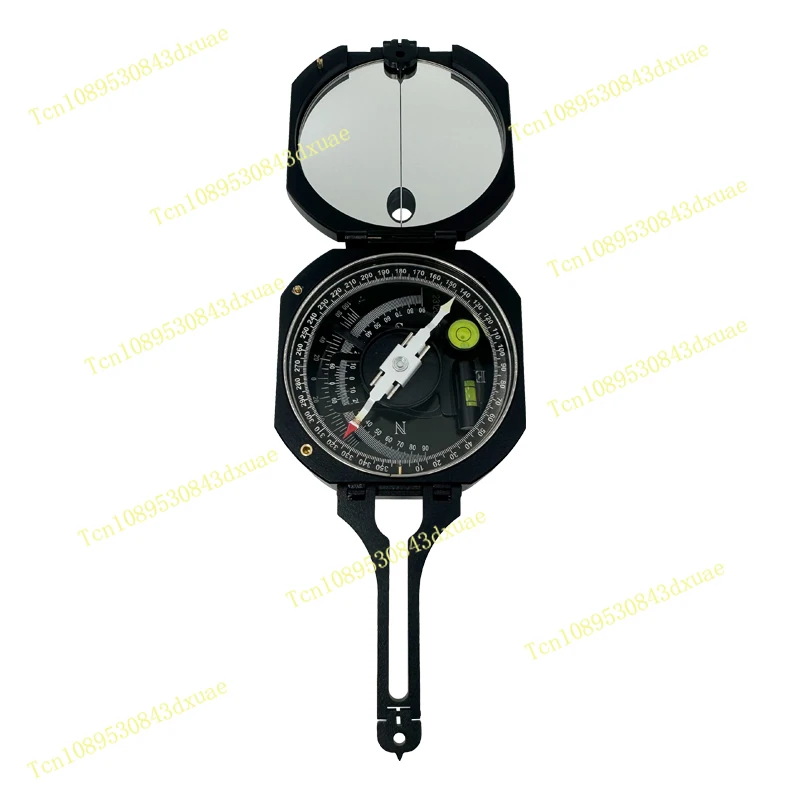 Geological Compass DQL-8 Magnet Needle Damping Aluminum Pocket Transit Surveying Instruments