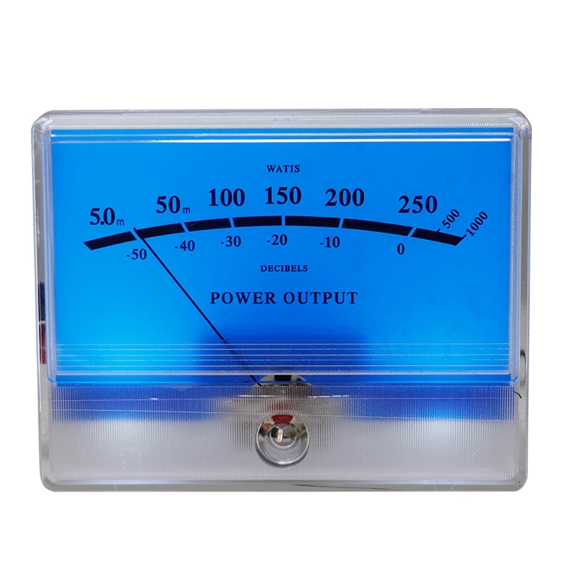 1 PCS TN90A Pointer VU Meter High-Precision Digital Power Meter As Shown Plastic Audio Spectrum For Speaker Amplifier