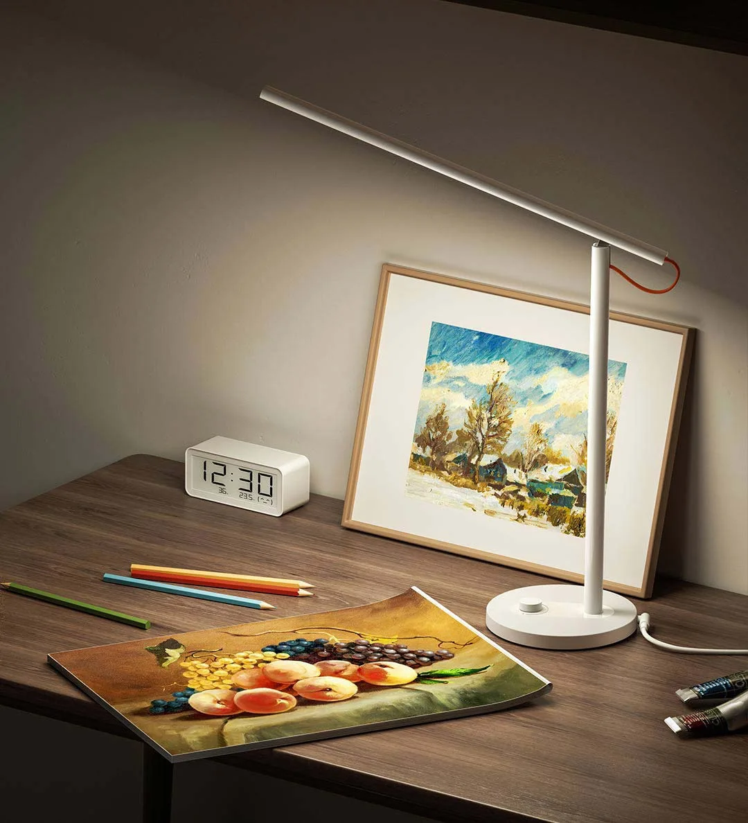Xiaomi Mijia Table Lamp 1S Enhanced Version Ra95 High Color Rendering Index Support Voice Control Eye Protection Fold Desk Light image 6