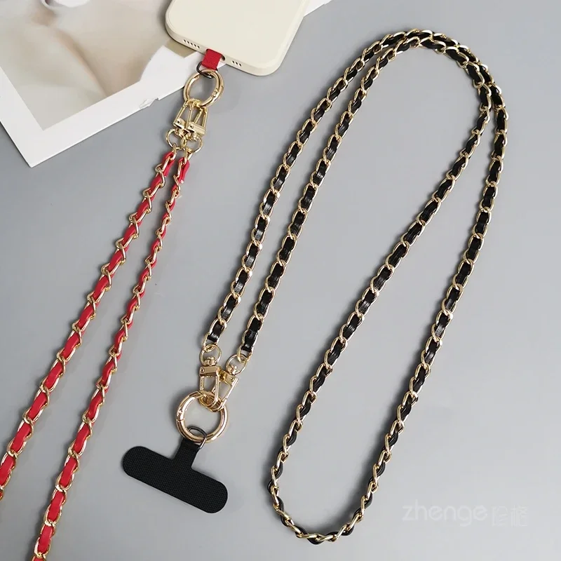 

Женский длинный ремень через плечо, шнурок для ключей, съемная цепочка для сумки