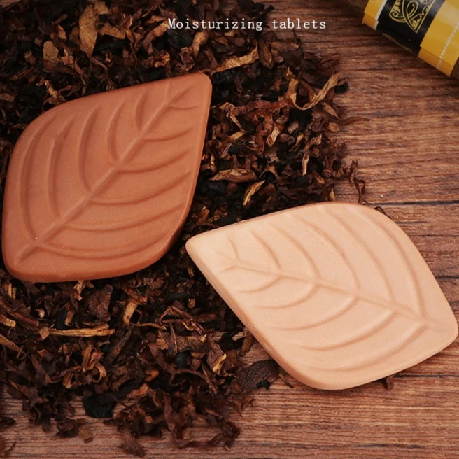 

4Pcs New Portable Cigar Humidifier Tobacco Moisturizer Reusable Leaf Clay Hydrostone Terracotta Humidifying Stone Keeping Moist