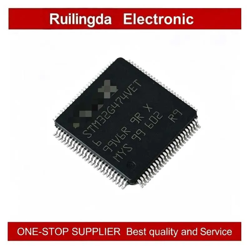 STM32G474VET6 Single Chip Microcomputer - New 100% Original ARM Cortex-M4 Based Microcontroller