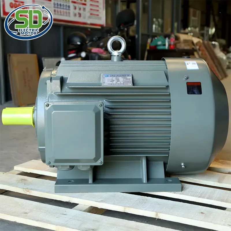 IE4 200L2 2 Pole 3000 Rpm Three Phase Induction Asynchronous Electric 60hz Motor 37kw 440v