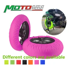 110/120 Race Tire Warmer Motorcycle Tyre Warmer Front and Rear 1 Pair Tire heating Electric blanket 80 Degrees