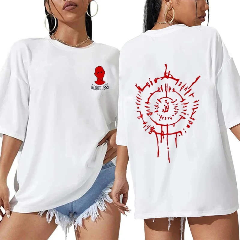 Astarion Bloodless Graphic Print Tshirt SUmmer Women Men Cotton Tee Oversized Short Sleeve Unisex Tops Harajuku Streetwear Tees