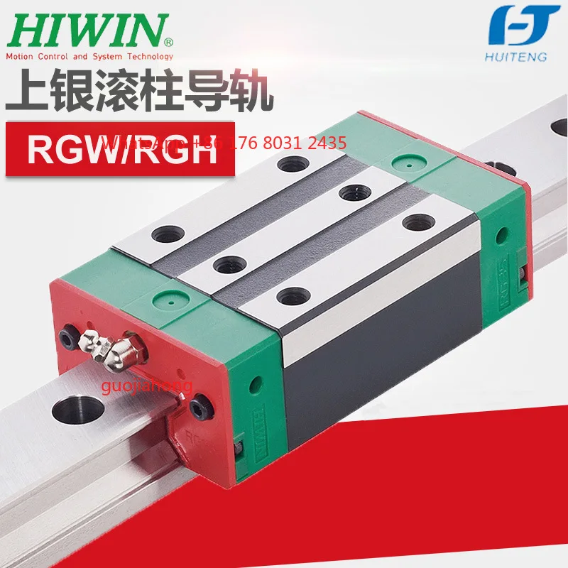 

Taiwan HIWIN upper silver roller slider RGH series machine tool heavy- roller guide original slider linear guide