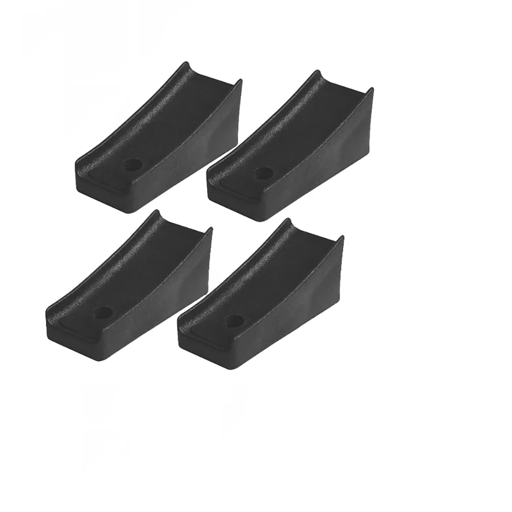 2Pcs Rubber Furniture Foot Pads U-Shaped Pipe Table Leg Covers Chair Pads Anti Slip  Clamps Floor Protection Covers Pipe Caps