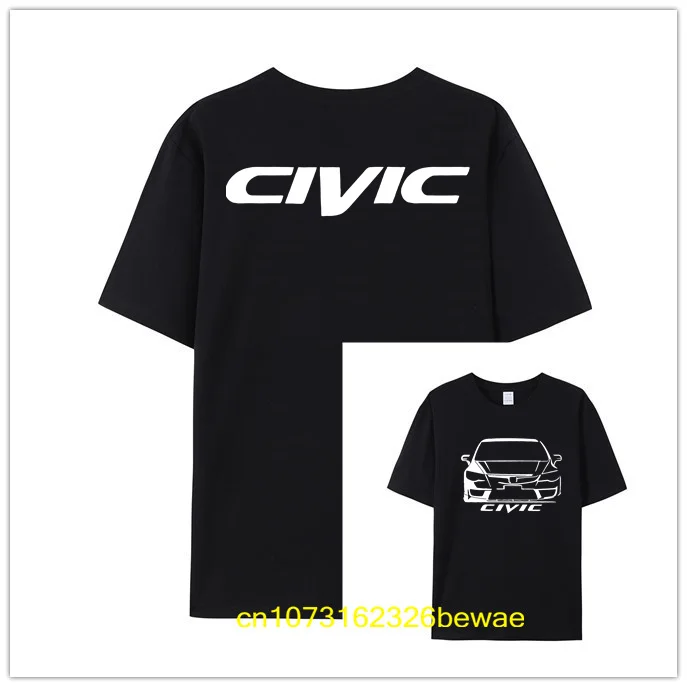 Camiseta de hombre Harga Civic Warna Kuning con cuello redondo y estilo moderno