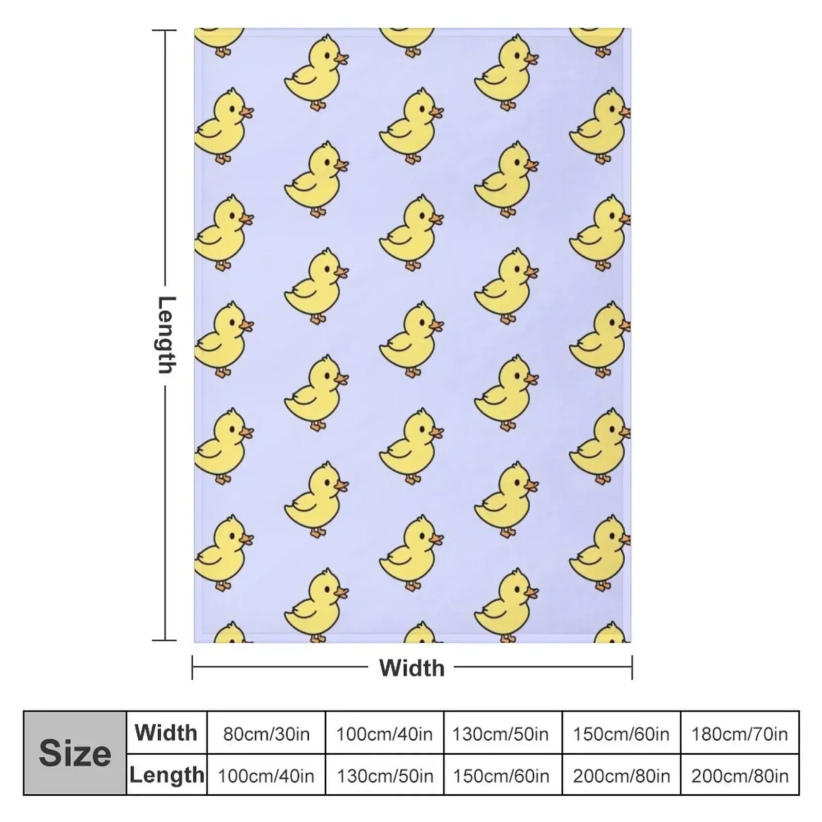 Duckling Throw Blanket Travel Sleeping Bag heavy to sleep halloween Thermals For Travel Stuffeds Blankets