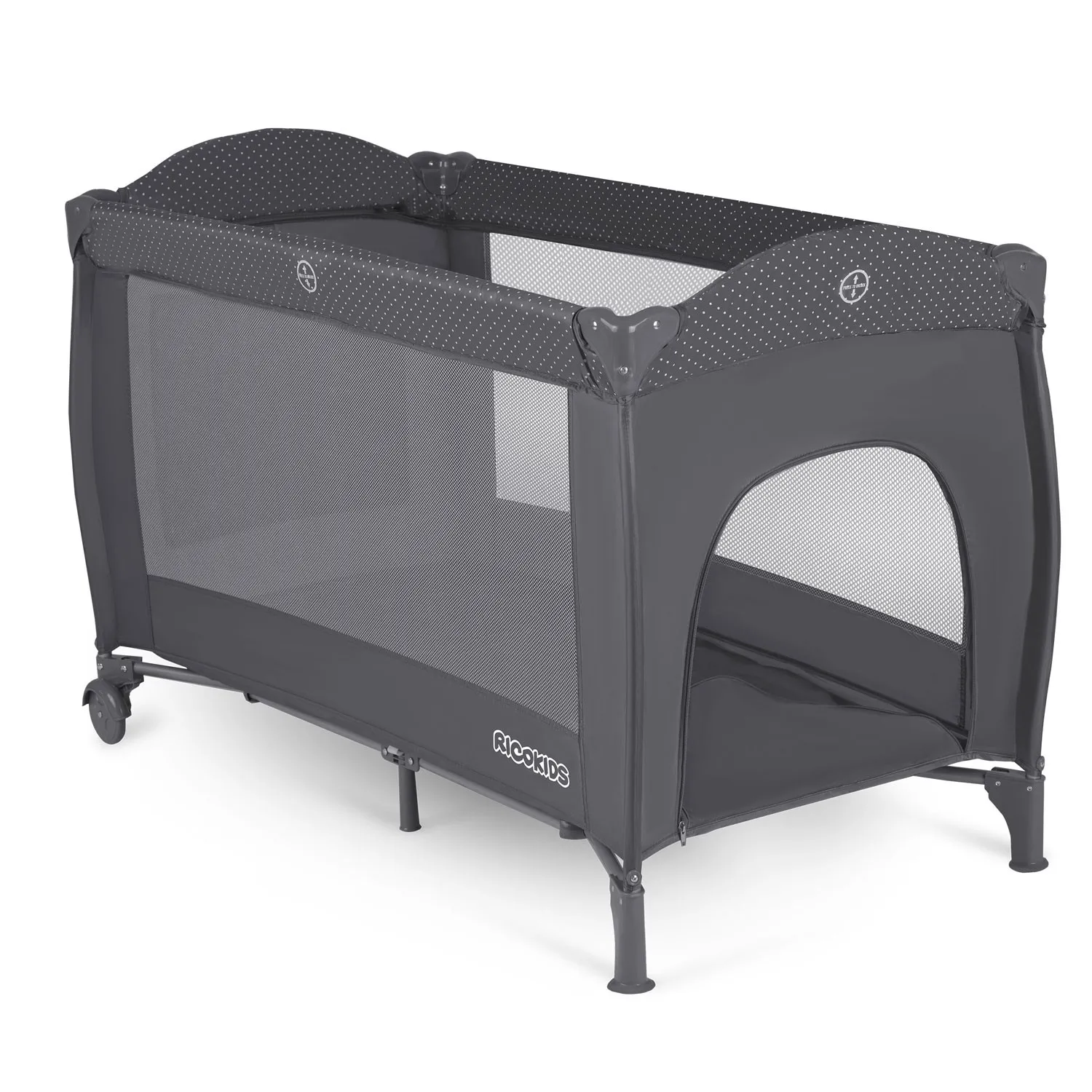 Hiking cot 125x65x78 cm RK-242 anthracite