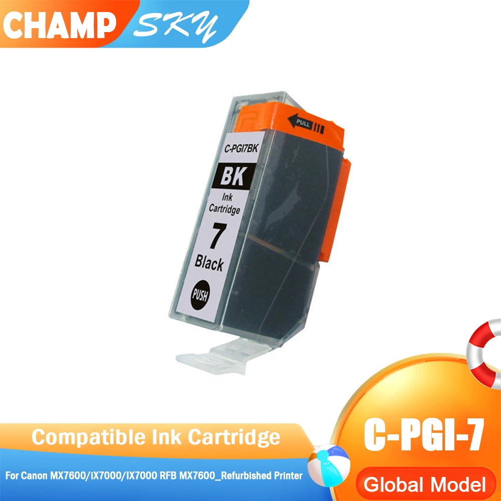 Compatible Ink Cartridges For PGI7 PGI9 , PGI-7 PGI-9 For Canon PIXMA MX7600/iX7000 IX7000 RFB MX7600_Refurbished Printer