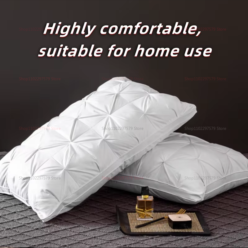  Camping Pillow Twisted Flower Double Sided Soft Washable Pillow for Bedroom Dormitory Travel Bed Sofa 