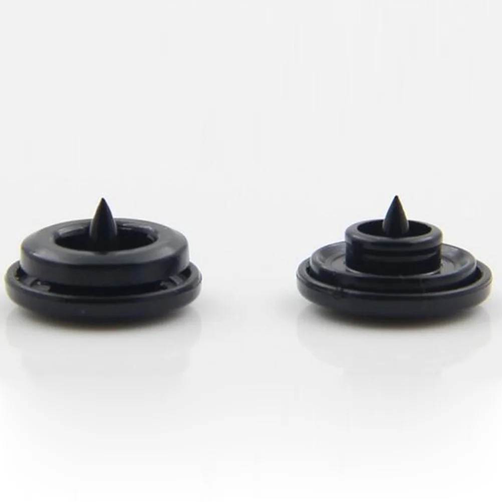 

100Sets Plastic Buttons Snap Resin Four-Button Durable Fasteners for Clothing Children's Clothing Sewing Accessories