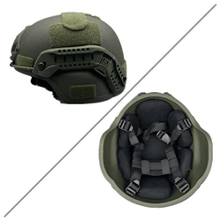 Uhmwpe Fast high CUT Ballistic HELMET ISO Certified nij Class IIIA หมวกกันน็อคยุทธวิธี Bulletproof HELMET