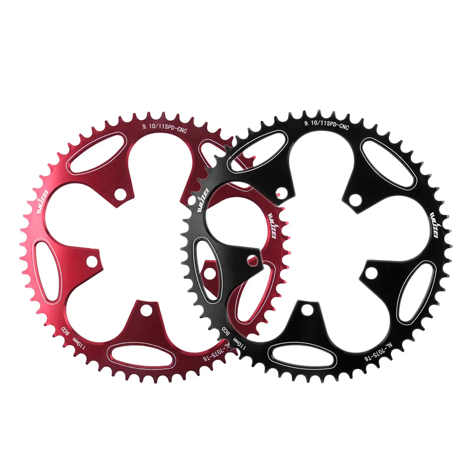 

Round Bike Narrow Wide Chainring 110BCD, 50-60T , Off ,Single Chain , for