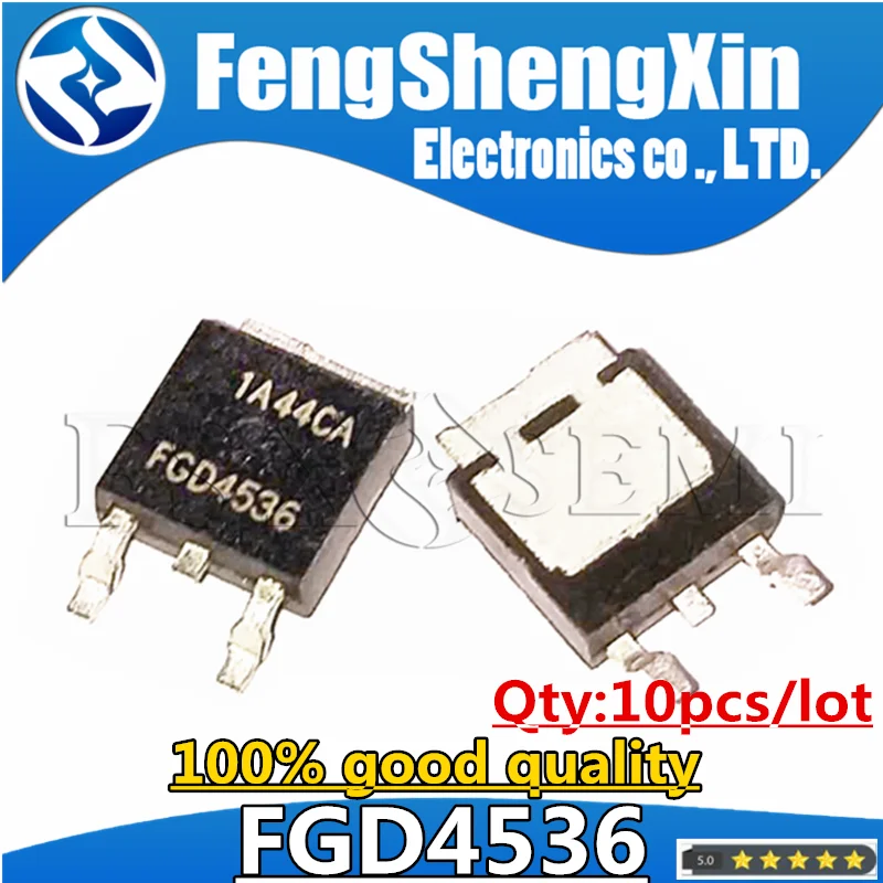 

10pcs/lot FGD4536TM FGD4536 TO-252 360V PDP Trench IGBT