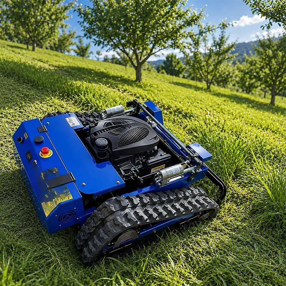 Factory Wholesale 500mm Zero Turn Grass Cutter Crawler Automatic Remote Control Lawn Mower for Golf Yard Farm