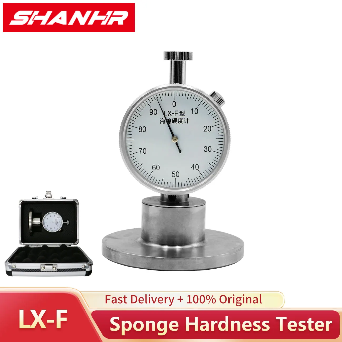 SHANHR LX-F Sponge Hardness Tester Portable Hardness Meter