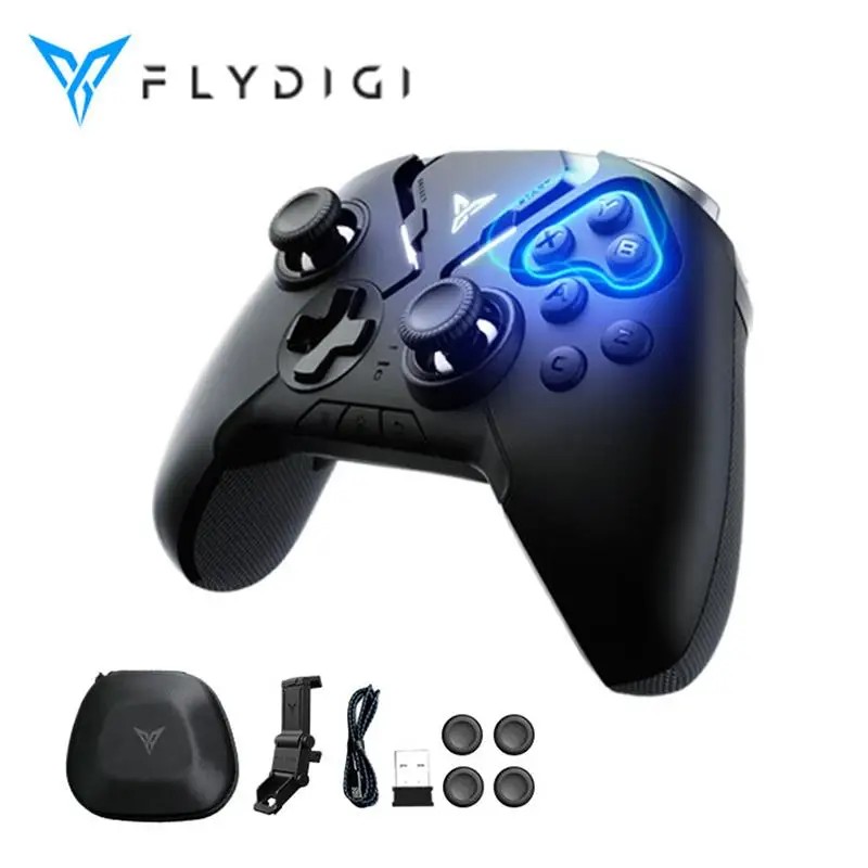 

Flydigi Apex Series 2 Bluetooth Pubg мобильный MOBA беспроводной игровой контроллер с держателем для телефона геймпад для ПК Android планшета подарки