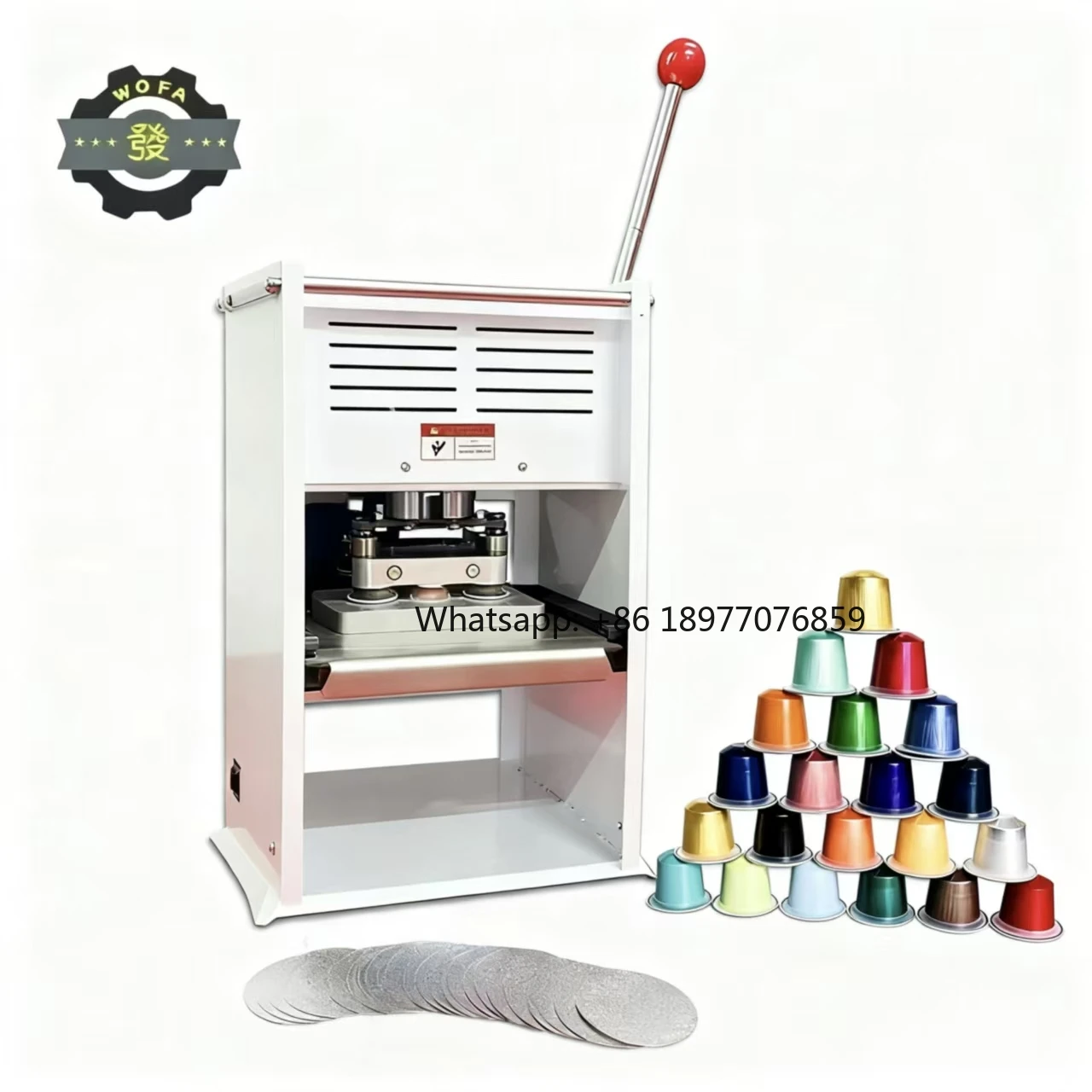 2026 Simple Manual K-cup Coffee Sealing Machine, Capable Of Sealing Aluminum Foil Cups, Customizable Size Available