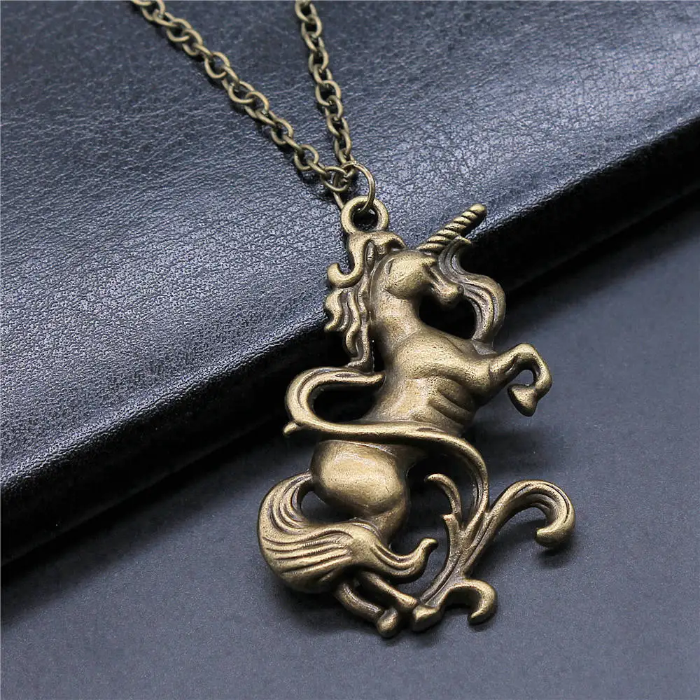 Sejuani Horse Deer Unicorn Accessories For Women Choker Necklace Jewelry Making Gift 45 Or 70cm Long Chain