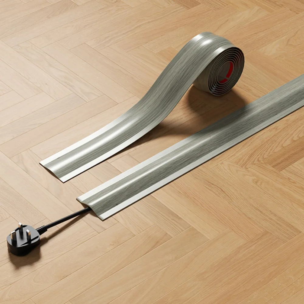 High Quality Soft Cord Cover PVC Flexible Wire Cover Cable Management Durable PVC Cord Cover Floor