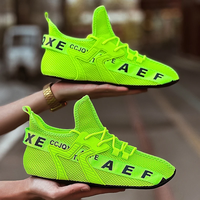 

YRZL Men Sneakers Air Mesh Casual Black Shoes Comfortable Indoor Gym Shoes Man Lightweight Driving Shoes Walking Shoes for Men