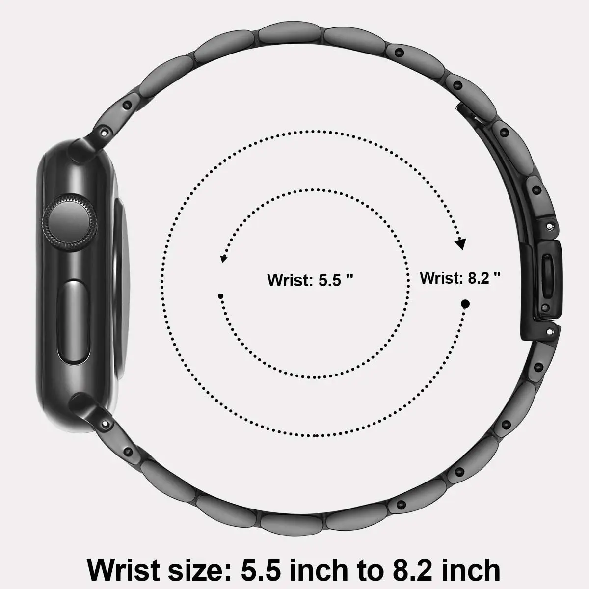 Edelstahlarmband für Apple Watch Ultra3 Band 49 42 44mm Metallarmband für Watch Series 11 10 46mm 9 8 7 6 SE 5 4 3 45 41mm – Detail 5