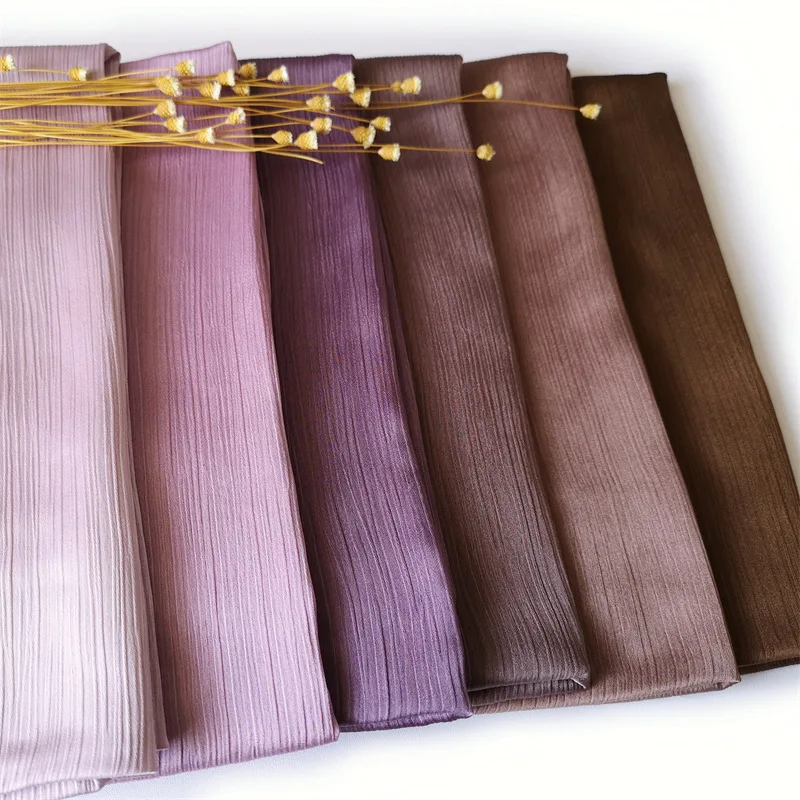 

2026 Fashion Crepe Gauze Scarf Chiffon Breathable Headscarf Women Plain Shawl Wrap Hijab Stoles Bandanas Headband Bufanda Mujer