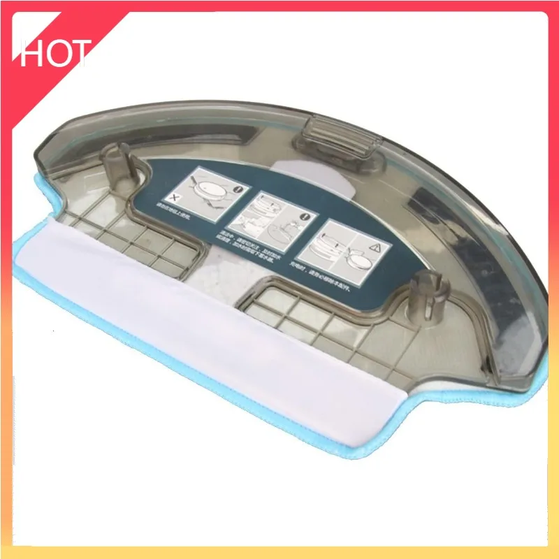 Tanque de agua + paño de mopa para aspiradora Ecovacs Deebot M80 R95 R98 N78 A38 M81pro M88 piezas de repuesto de Robot aspirador