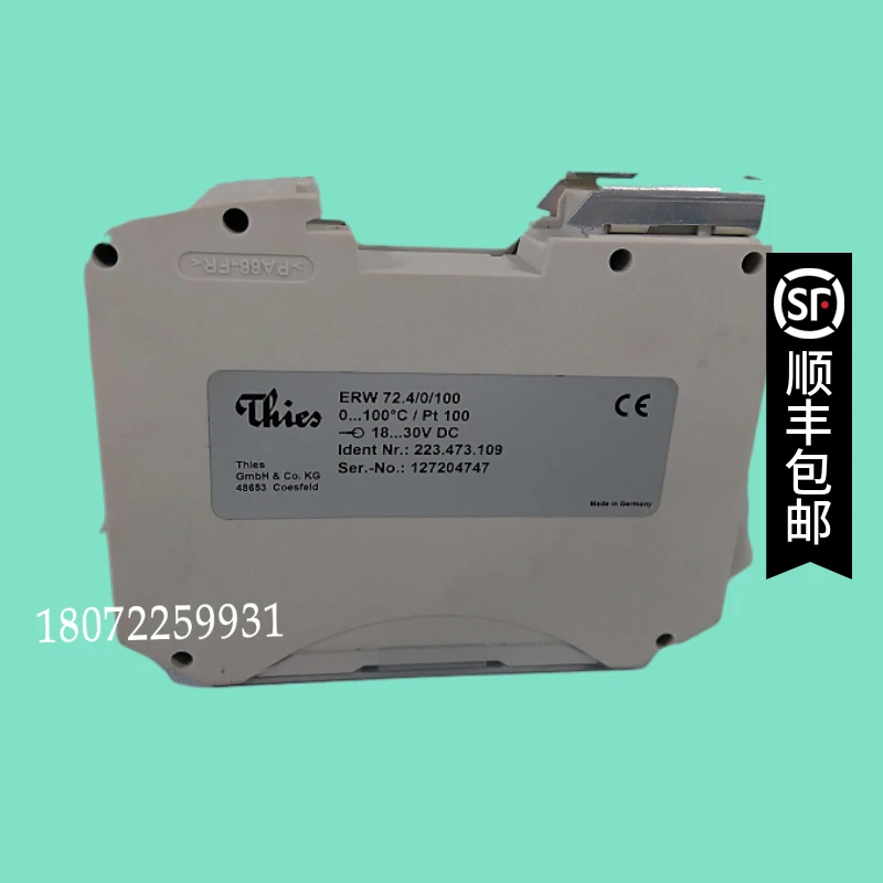 بقعة ERW72.4/0/100 مفتاح درجة الحرارة 0-100 ℃   ألمانيا Notting Noding جديد أصلي أصلي