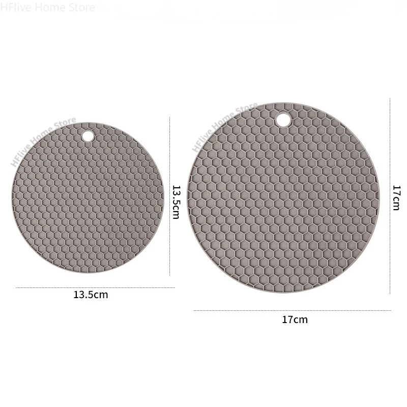 Multifunctional Kitchen Silicone Tableware Mat Hot Dishes Heat Resistant Pads Non Slip Pot Holders Kitchen Counter Accessories