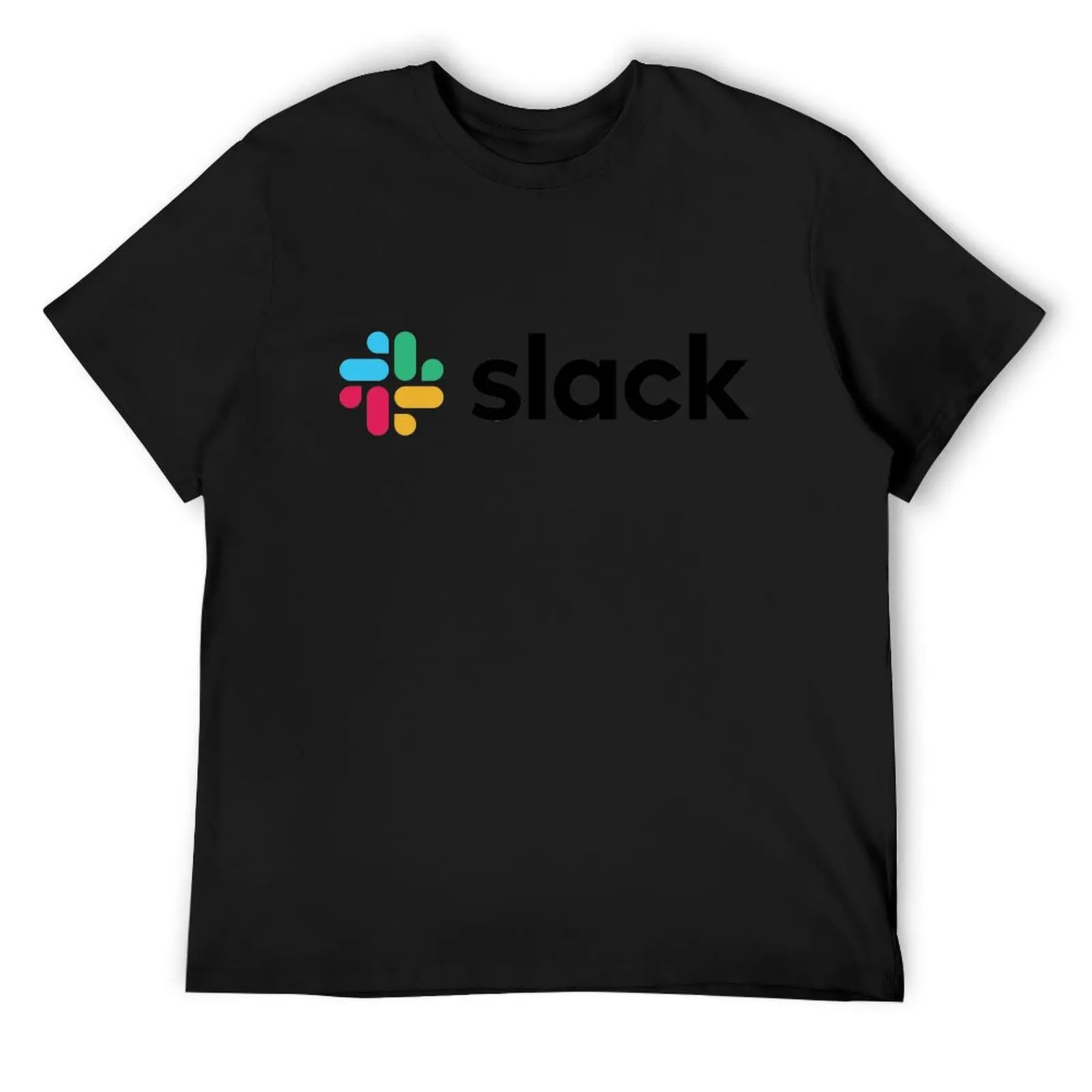 Slack new logo T-Shirt plus sizes quick-drying plain white t shirts men