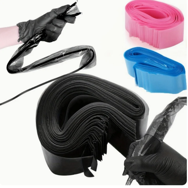 100Pcs Tattoo Clip Cord Covers Disposable Tattoo Clip Cord Sleeves Covers Supply Tattoo Machine Accessory Protection Bags image 2