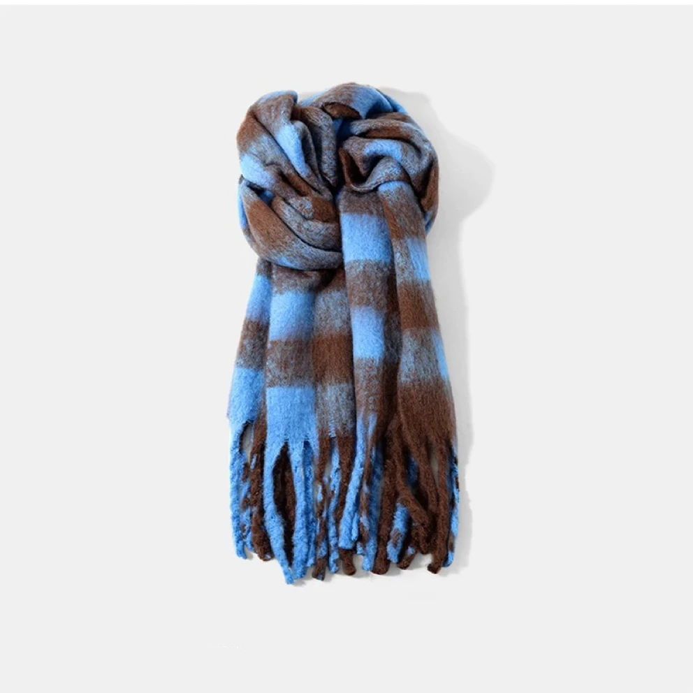 Winter Scarf Warm Shawl Bib Soft Comfortable Men’s Scarves Women’s Scarves Wear a Variety of Colors Good Match Gifts