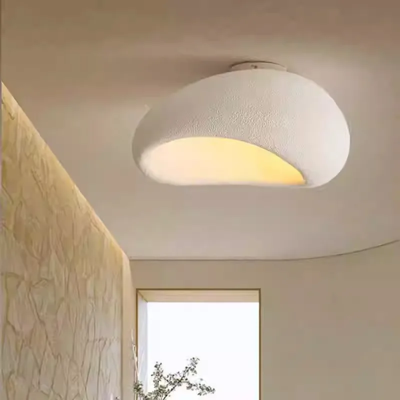 

Japanese Wabi Sabi Bedroom Led E27 Ceiling Light Painted Ceiling Chandelier Living Room Home Decoration Indoor Lighting Fixtures
