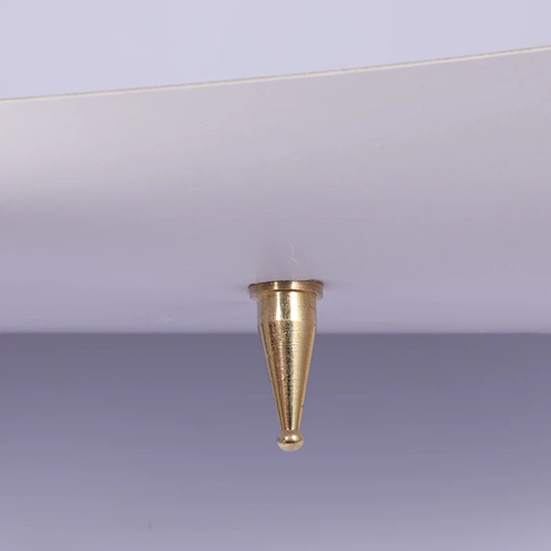 مسامير مكبر صوت لأقدام هاي فاي ، حوامل نحاسية ، حوامل M8 ، صانعة (H) ، 4