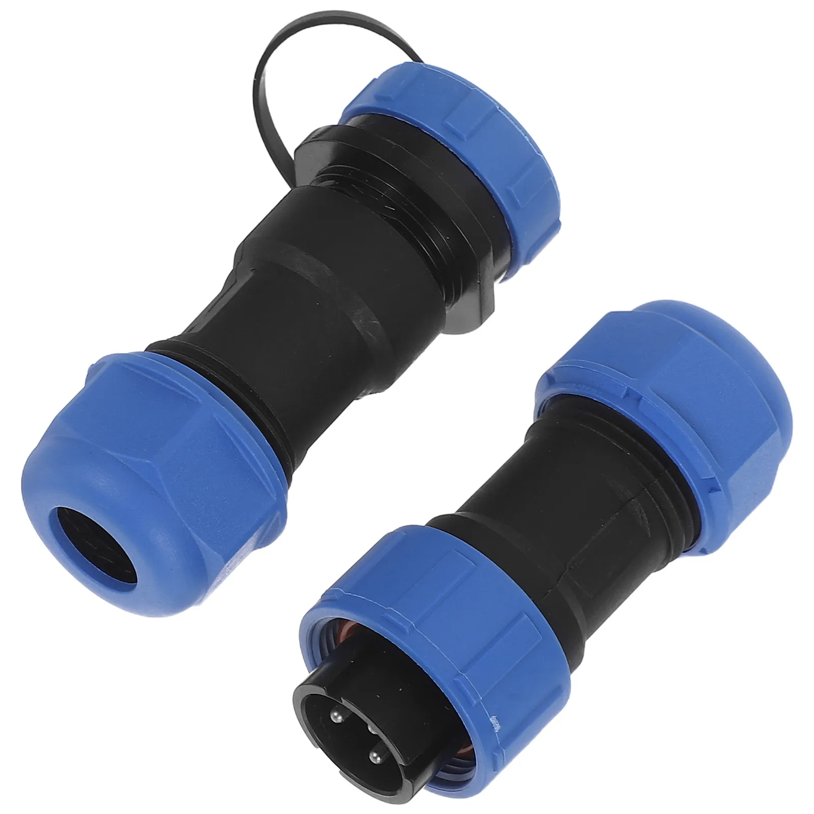 1Set Circular Waterproof Plug and Socket Connector 3 Pin Male Female Industrial Panel Mount Aviation Electrical Kit for Harsh