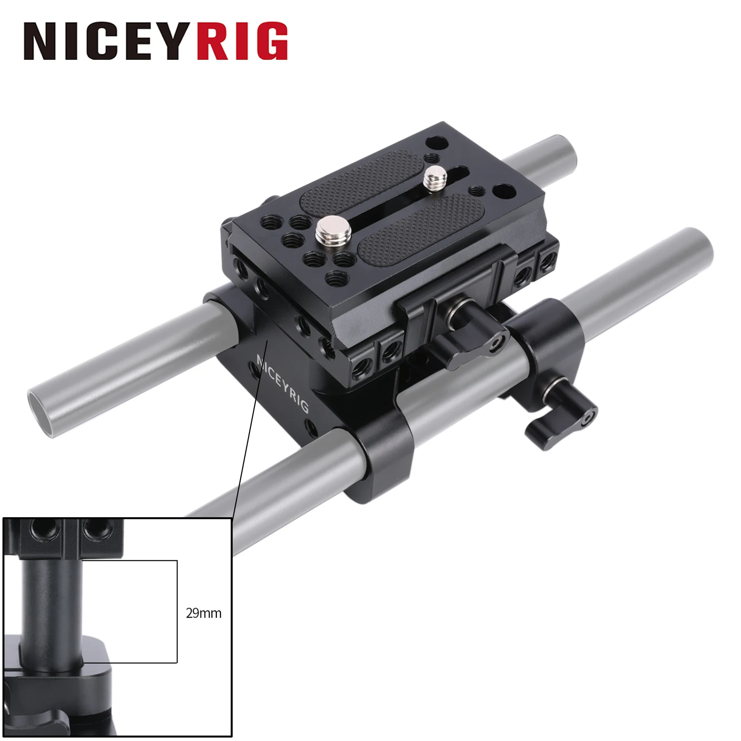 niceyrig-sistema-de-soporte-elevador-para-riel-de-15-mm-compatible-con-manfrotto-con-ajuste-de-altura-estandar-de-29-mm-universal-para-camaras-dslr
