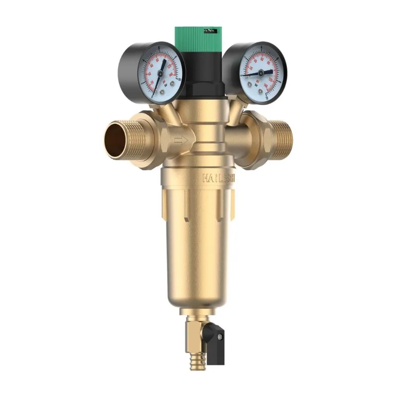 Commercial Pre Water Filter Full Copper High Flow Pressure Stabilizing Anti Scale For Whole House Water Purification System