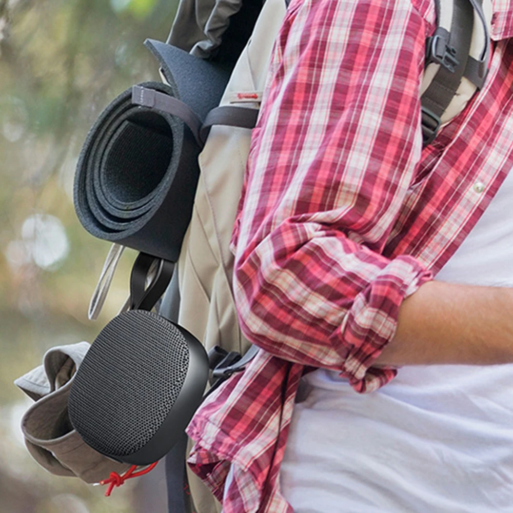 5 ワット浴室磁気スピーカー IPX6 防水ワイヤレスポケットスピーカーポータブルミニサイズ Bluetooth スピーカーハイファイサウンドオルゴール