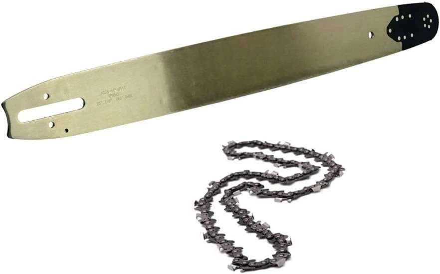

Holzfforma ® 25-дюймовая направляющая шина и цепь с полным зубом 3/8 .063 84DL, совместимые с бензопилами Stihl