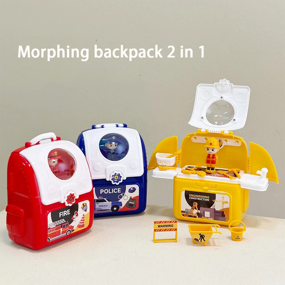 1Pc Mini Simulatie Dinosaurus Keuken Koken Servies Arts Tool Kit Kinderen Rollenspel Familie Rugzak Doos Speelgoed Cadeau