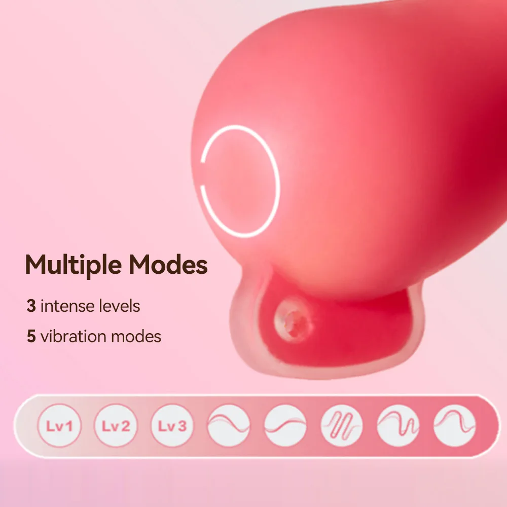 LICKLIP APP Remote Control Female Wearable Clitoris Vibrator With Charging Warehouse Mushroom Vibrator Sex Toys For Women