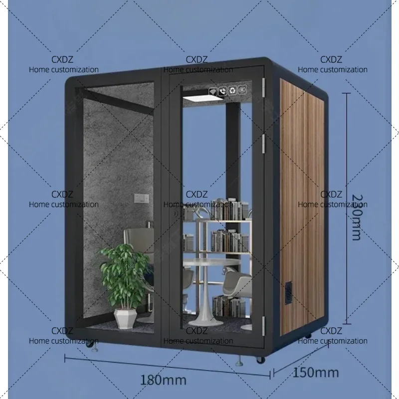 XXCatio Outdoor Cat Enclosure Booth Recording Studio Mute Negotiation Conference Room Warehouse Soundproof Room Piano Room