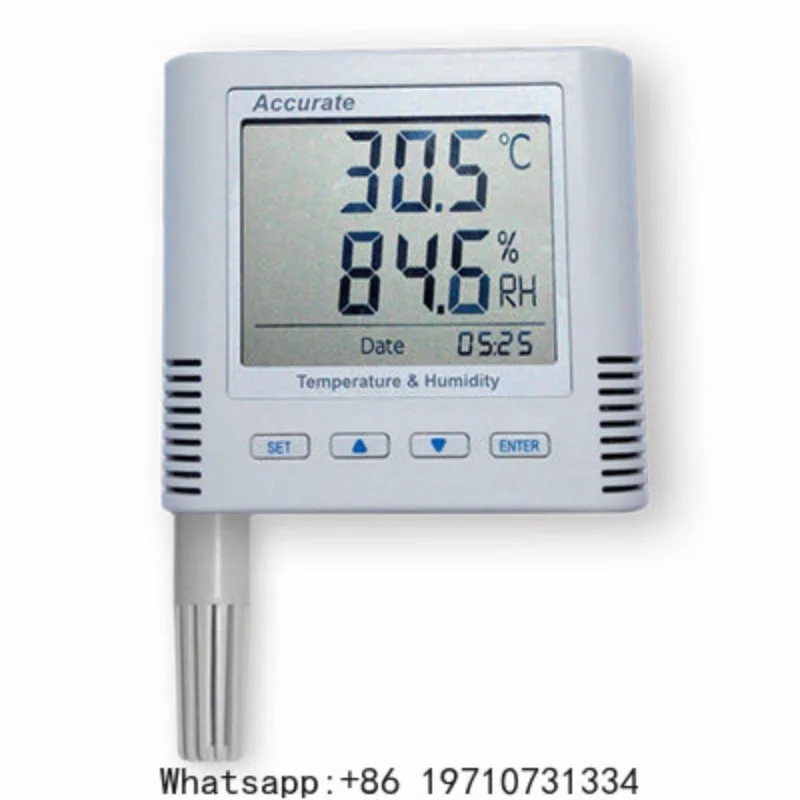 TCP/IP Network Thermohygrometer – High Precision Real-time Monitoring Transmitter for Server Room & Industry with SNMP