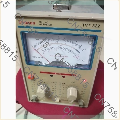 

High quality pointer voltage measuring instrument, TVT-322 dual channel millivolt meter, dual pointer millivolt meter