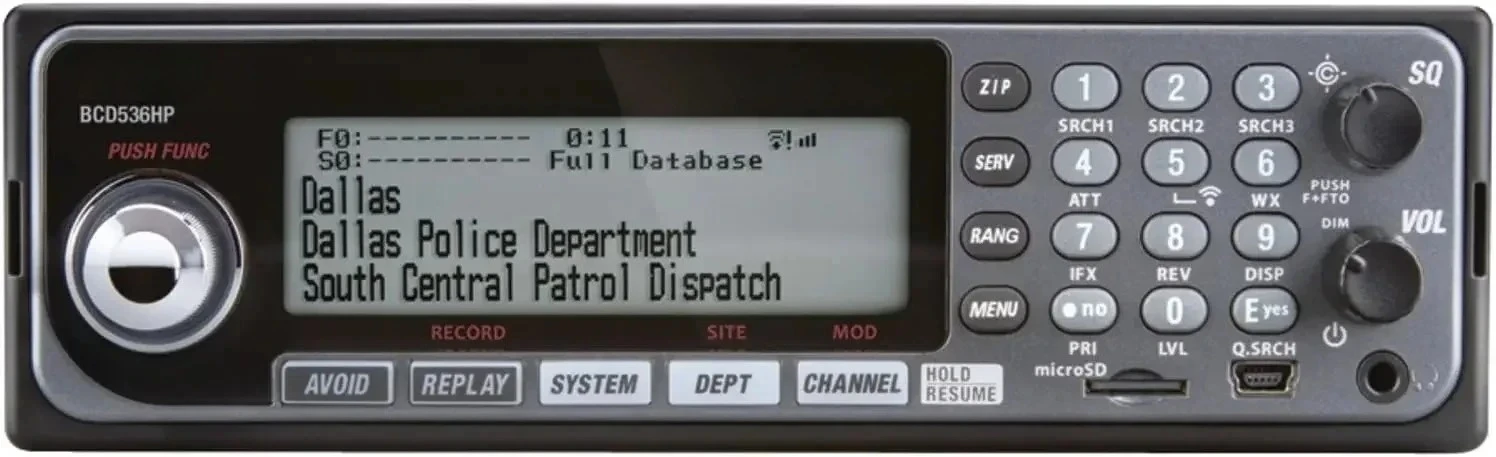 

Mobile Scanner with HPDB and Wi-Fi. Simple Programming BCD536HP Digital Phase 2 Base/